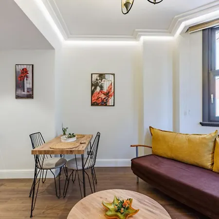 公寓 Enchanting Flat In Beyoglu With Bosphorus View *